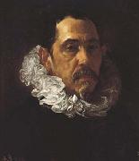 Diego Velazquez Portrait d'homme Portant barbiche (Francisco Pacheco) (df02) oil painting on canvas